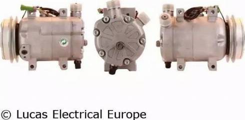 Lucas Electrical ACP147 - Компрессор кондиционера avtokuzovplus.com.ua