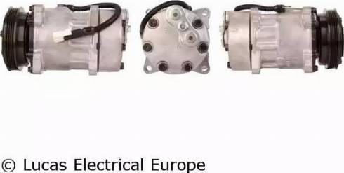 Lucas Electrical ACP152 - Компрессор кондиционера avtokuzovplus.com.ua