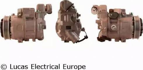 Lucas Electrical ACP154 - Компрессор кондиционера avtokuzovplus.com.ua