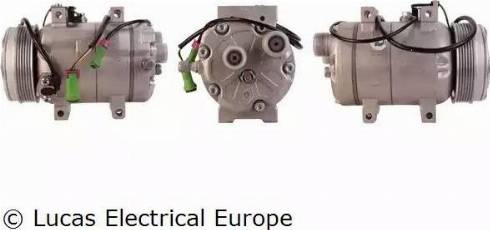 Lucas Electrical ACP159 - Компрессор кондиционера avtokuzovplus.com.ua