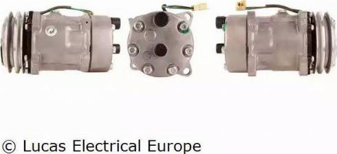 Lucas Electrical ACP161 - Компресор, кондиціонер autocars.com.ua