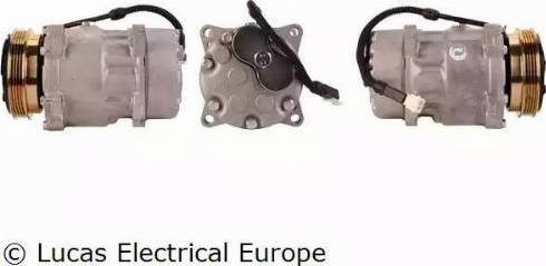 Lucas Electrical ACP164 - Компрессор кондиционера avtokuzovplus.com.ua