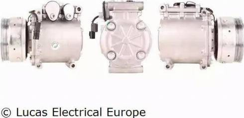 Lucas Electrical ACP184 - Компресор, кондиціонер autocars.com.ua