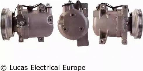 Lucas Electrical ACP186 - Компресор, кондиціонер autocars.com.ua