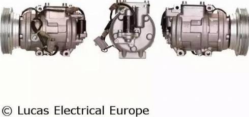 Lucas Electrical ACP189 - Компресор, кондиціонер autocars.com.ua