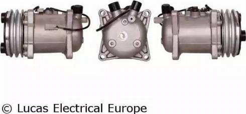 Lucas Electrical ACP192 - Компрессор кондиционера avtokuzovplus.com.ua