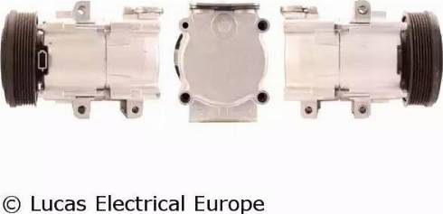 Lucas Electrical ACP216 - Компрессор кондиционера avtokuzovplus.com.ua