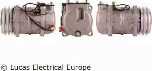 Lucas Electrical ACP221 - Компрессор кондиционера avtokuzovplus.com.ua