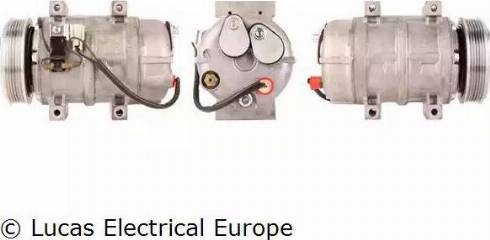 Lucas Electrical ACP224 - Компрессор кондиционера avtokuzovplus.com.ua