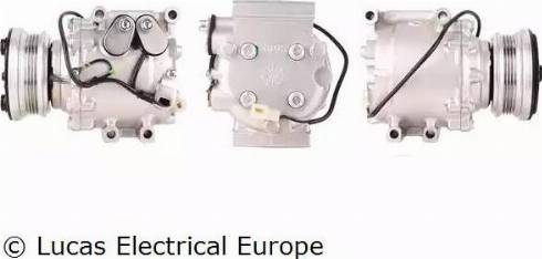 Lucas Electrical ACP242 - Компресор, кондиціонер autocars.com.ua