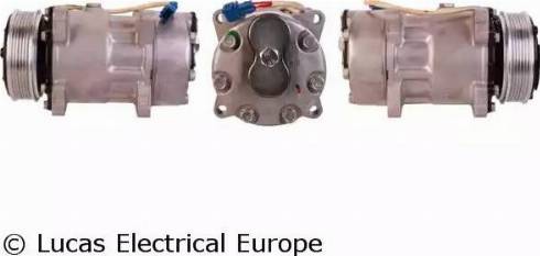 Lucas Electrical ACP243 - Компресор, кондиціонер autocars.com.ua