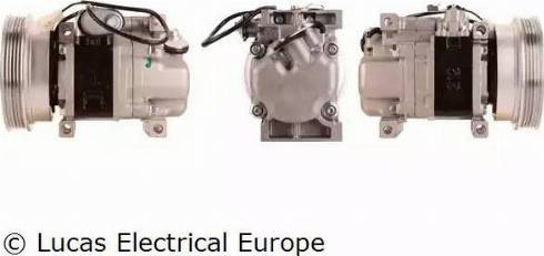 Lucas Electrical ACP252 - Компрессор кондиционера avtokuzovplus.com.ua