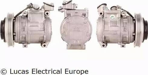 Lucas Electrical ACP266 - Компрессор кондиционера avtokuzovplus.com.ua