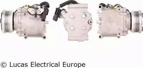 Lucas Electrical ACP273 - Компресор, кондиціонер autocars.com.ua