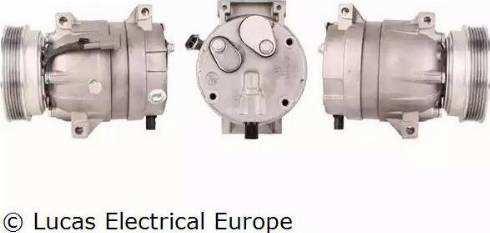 Lucas Electrical ACP297 - Компресор, кондиціонер autocars.com.ua