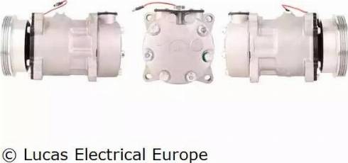 Lucas Electrical ACP304 - Компрессор кондиционера autodnr.net