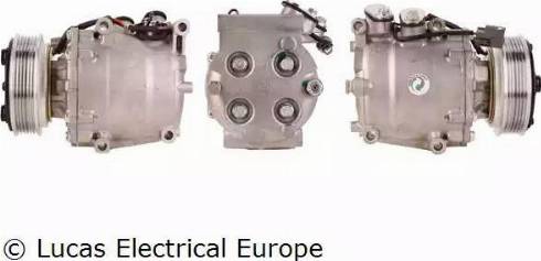 Lucas Electrical ACP307 - Компресор, кондиціонер autocars.com.ua