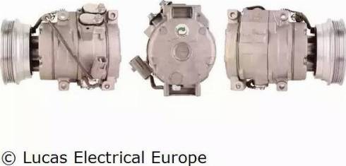 Lucas Electrical ACP310 - Компрессор кондиционера avtokuzovplus.com.ua