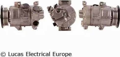 Lucas Electrical ACP313 - Компрессор кондиционера avtokuzovplus.com.ua