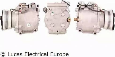 Lucas Electrical ACP317 - Компрессор кондиционера avtokuzovplus.com.ua