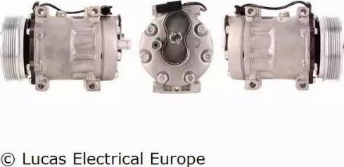 Lucas Electrical ACP318 - Компресор, кондиціонер autocars.com.ua