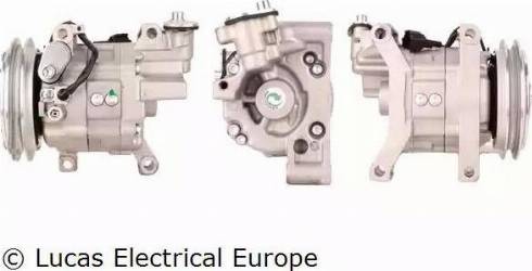 Lucas Electrical ACP321 - Компресор, кондиціонер autocars.com.ua