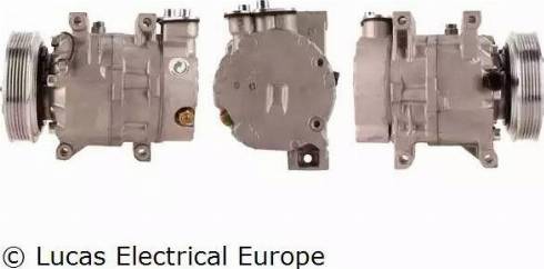 Lucas Electrical ACP322 - Компрессор кондиционера avtokuzovplus.com.ua