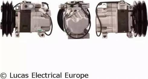 Lucas Electrical ACP328 - Компресор, кондиціонер autocars.com.ua