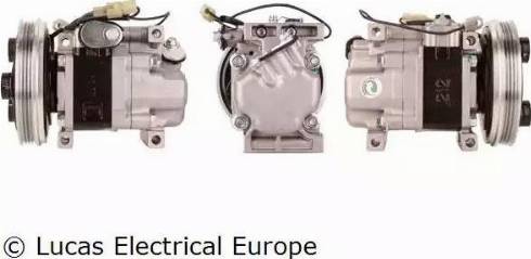 Lucas Electrical ACP329 - Компресор, кондиціонер autocars.com.ua