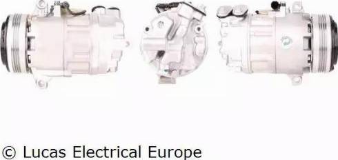 Lucas Electrical ACP345 - Компрессор кондиционера avtokuzovplus.com.ua