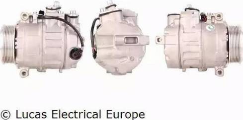 Lucas Electrical ACP356 - Компрессор кондиционера avtokuzovplus.com.ua