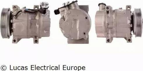 Lucas Electrical ACP358 - Компрессор кондиционера avtokuzovplus.com.ua