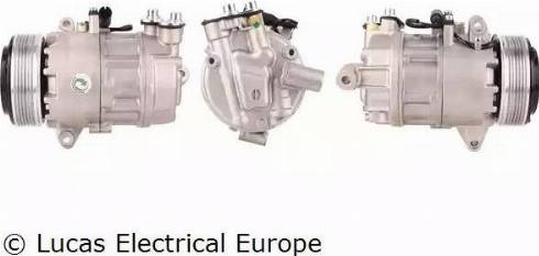 Lucas Electrical ACP375 - Компресор, кондиціонер autocars.com.ua