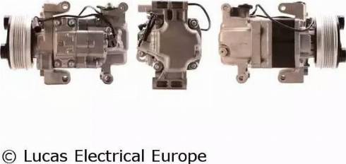 Lucas Electrical ACP383 - Компресор, кондиціонер autocars.com.ua