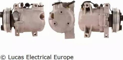 Lucas Electrical ACP389 - Компресор, кондиціонер autocars.com.ua