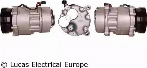 Lucas Electrical ACP396 - Компресор, кондиціонер autocars.com.ua