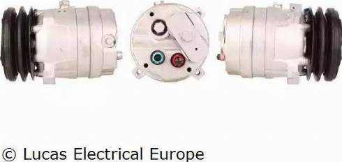 Lucas Electrical ACP409 - Компрессор кондиционера avtokuzovplus.com.ua