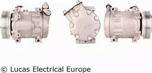 Lucas Electrical ACP411 - Компрессор кондиционера autodnr.net