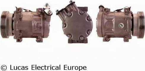 Lucas Electrical ACP412 - Компресор, кондиціонер autocars.com.ua