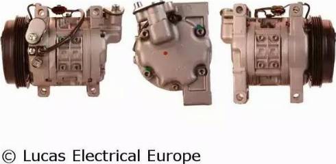 Lucas Electrical ACP417 - Компресор, кондиціонер autocars.com.ua