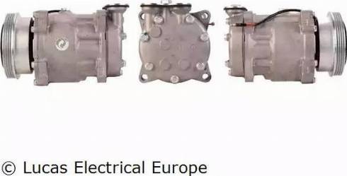 Lucas Electrical ACP421 - Компресор, кондиціонер autocars.com.ua