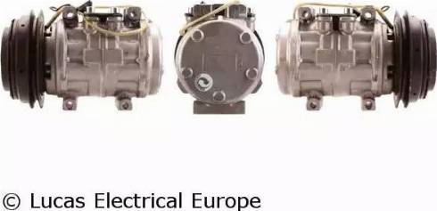 Lucas Electrical ACP424 - Компресор, кондиціонер autocars.com.ua