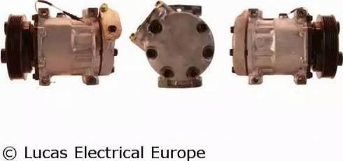 Lucas Electrical ACP449 - Компресор, кондиціонер autocars.com.ua