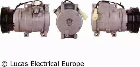 Lucas Electrical ACP466 - Компресор, кондиціонер autocars.com.ua