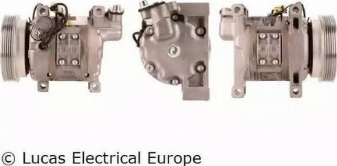 Lucas Electrical ACP467 - Компресор, кондиціонер autocars.com.ua