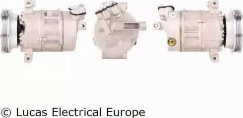 Lucas Electrical ACP474 - Компресор, кондиціонер autocars.com.ua