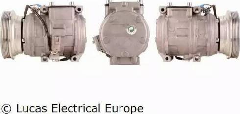 Lucas Electrical ACP487 - Компресор, кондиціонер autocars.com.ua