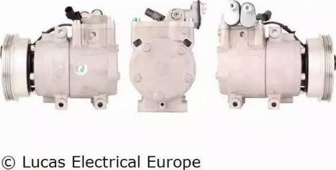 Lucas Electrical ACP492 - Компресор, кондиціонер autocars.com.ua