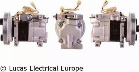 Lucas Electrical ACP506 - Компрессор кондиционера avtokuzovplus.com.ua