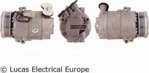 Lucas Electrical ACP521 - Компресор, кондиціонер autocars.com.ua
